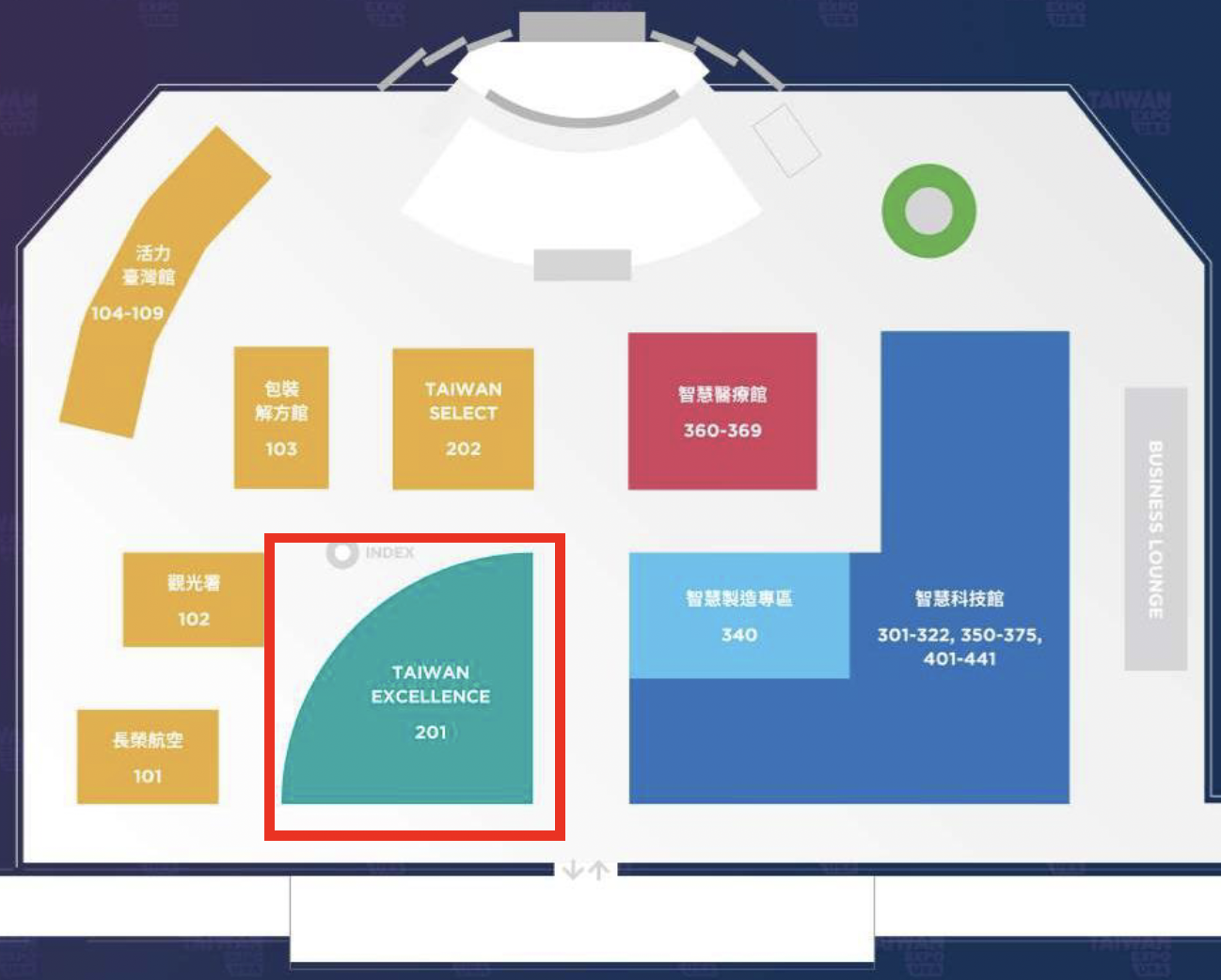 TAIWANEXPO2025map